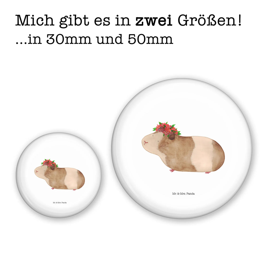 Button Meerschweinchen weise 50mm Button, Button, Pin, Anstecknadel, Tiermotive, Gute Laune, lustige Sprüche, Tiere, Meerschweinchen, Meerie, Meeries, Wunder, Blumenkind, Realität, Spruch, Weisheit, Motivation, Wunderland