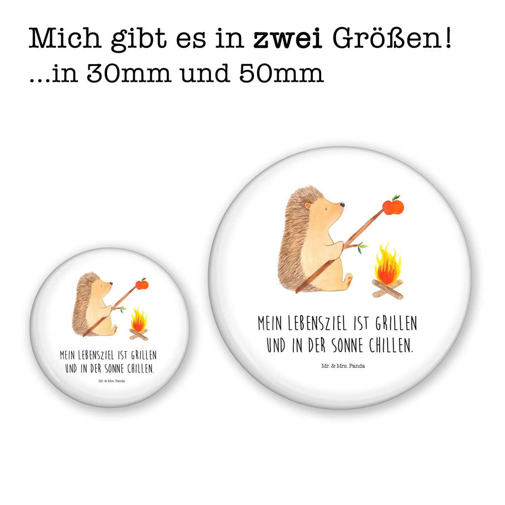 Button Igel grillt 50mm Button, Button, Pin, Anstecknadel, Tiermotive, Gute Laune, lustige Sprüche, Tiere, Igel, Grillen, Ziele, Motivation, arbeitslos, Sinn des Lebens, Spruch