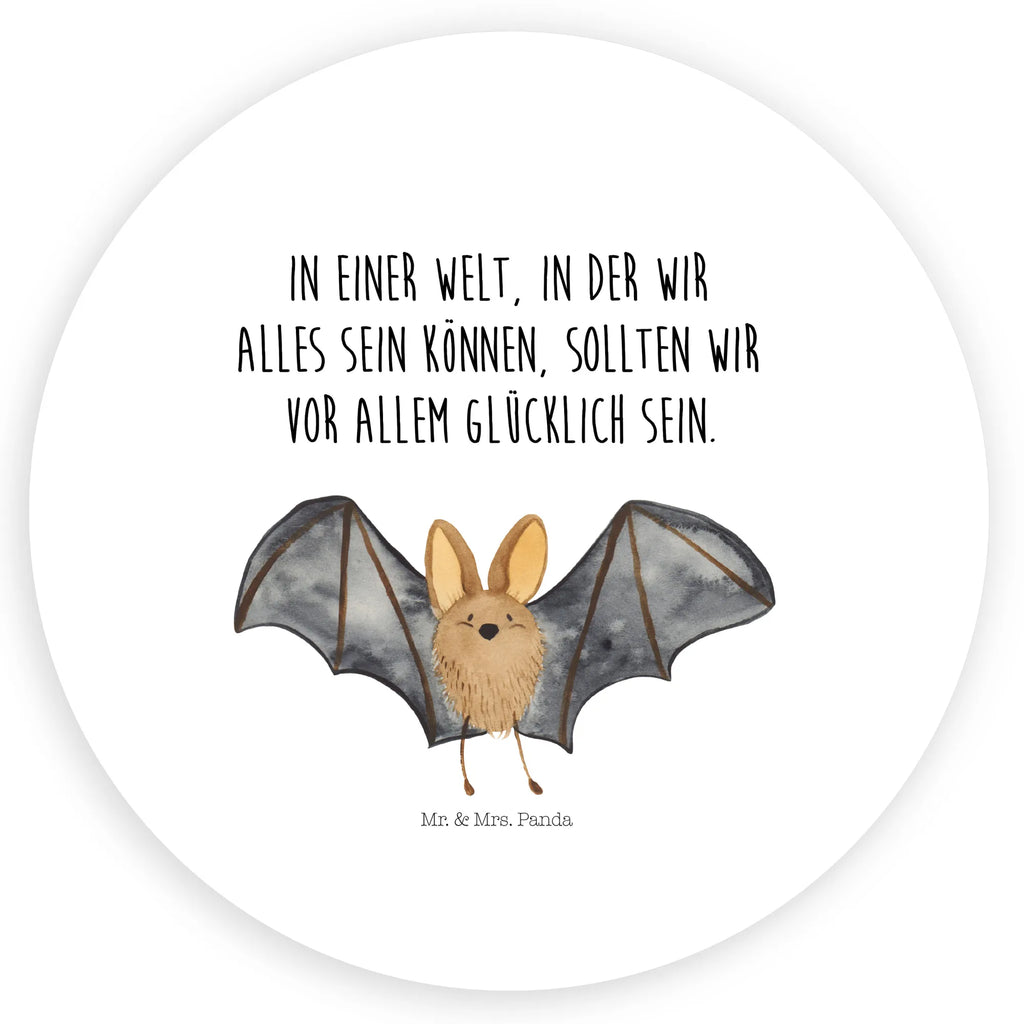 Rund Aufkleber Fledermaus Flügel Sticker, Aufkleber, Etikett, Tiermotive, Gute Laune, lustige Sprüche, Tiere