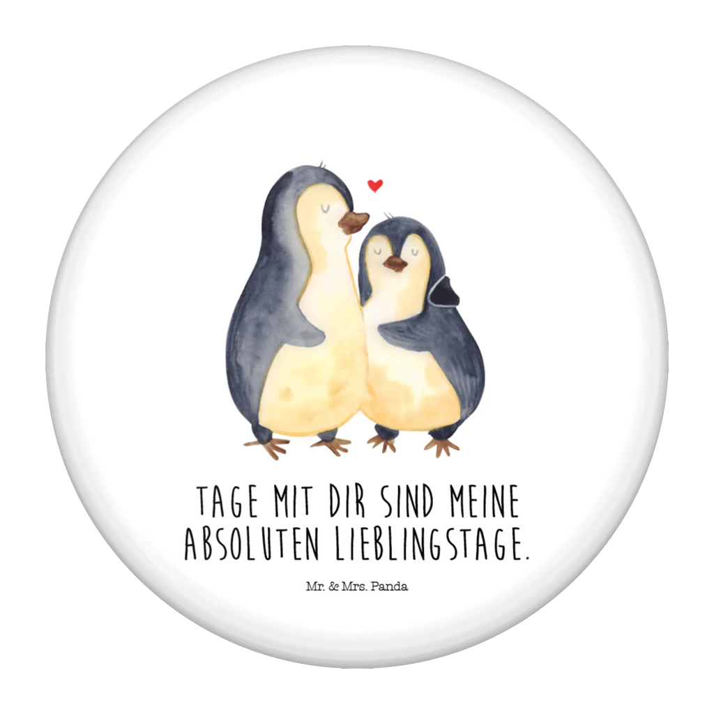 Button Pinguin umarmend 50mm Button, Button, Pin, Anstecknadel, Pinguin, Liebe, Liebespaar, Liebesbeweis, Liebesgeschenk, Verlobung, Jahrestag, Hochzeitstag, Hochzeit, Hochzeitsgeschenk