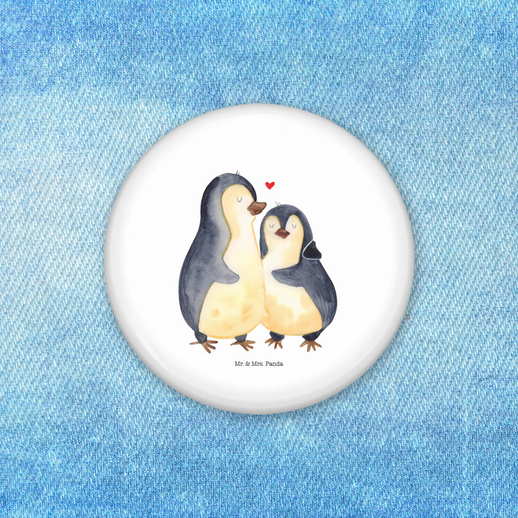 Button Pinguin umarmend 50mm Button, Button, Pin, Anstecknadel, Pinguin, Liebe, Liebespaar, Liebesbeweis, Liebesgeschenk, Verlobung, Jahrestag, Hochzeitstag, Hochzeit, Hochzeitsgeschenk