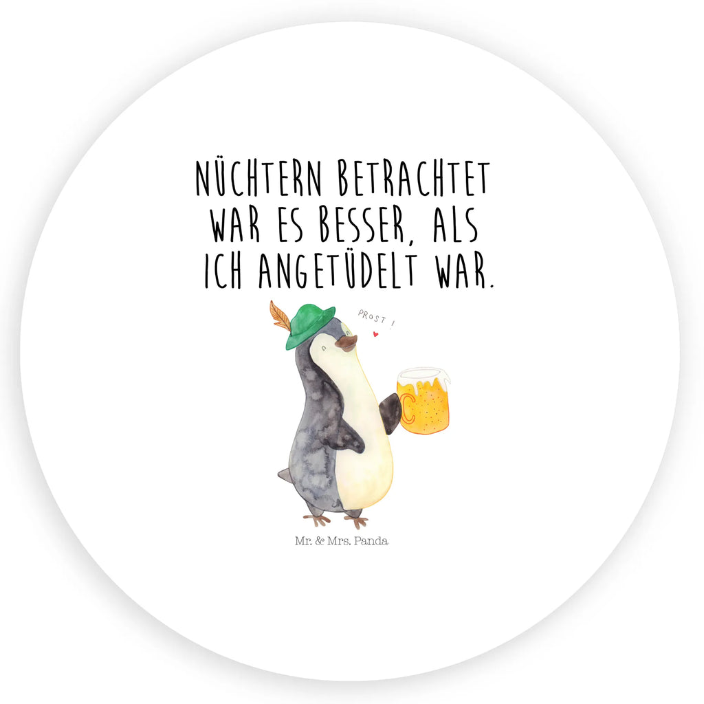 Rund Aufkleber Pinguin Bier Sticker, Aufkleber, Etikett, Pinguin, Pinguine, Bier, Oktoberfest