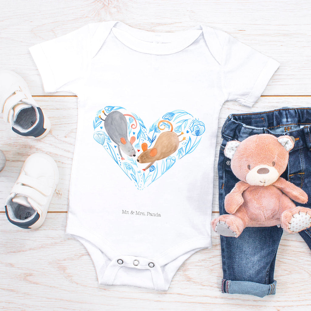 Organic Baby Body Mäuse Herz Babykleidung, Babystrampler, Strampler, Wickelbody, Baby Erstausstattung, Junge, Mädchen, Liebe, Partner, Freund, Freundin, Ehemann, Ehefrau, Heiraten, Verlobung, Heiratsantrag, Liebesgeschenk, Jahrestag, Hocheitstag, Maus, Mäuse, Liebesbotschaft, Liebesbeweis, Hochzeit, Lieblingsmensch, Gemeinsamkeit, Love, Geschenk für zwei