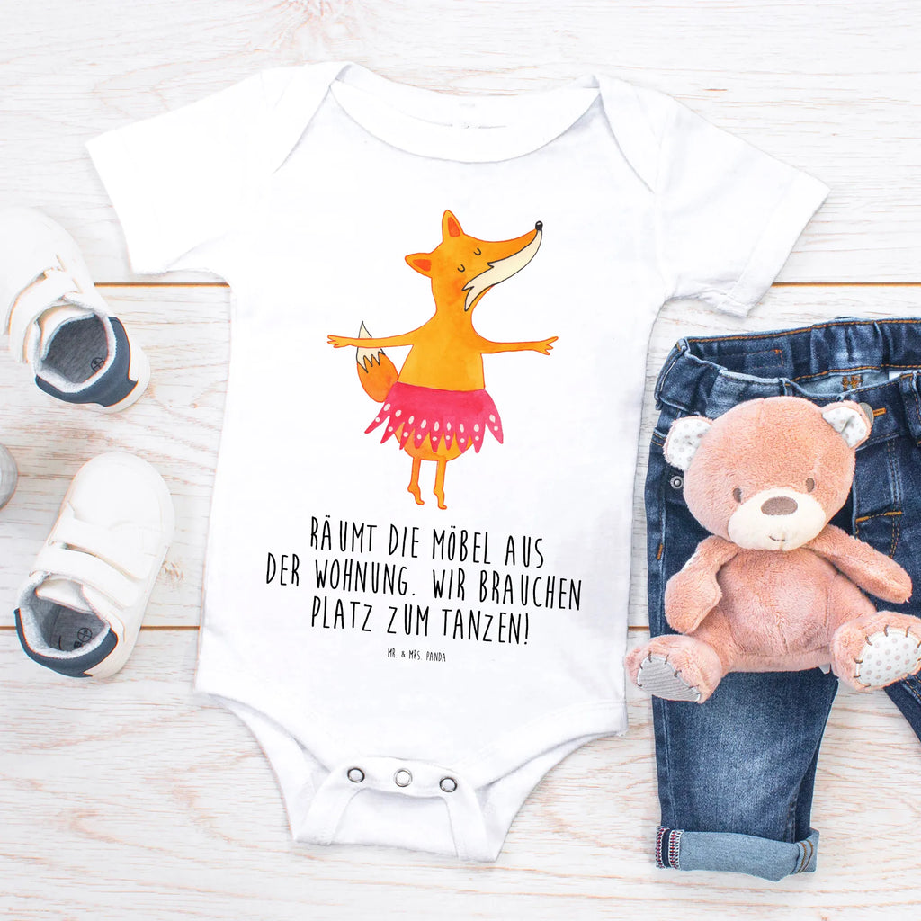 Organic Baby Body Fuchs Ballerina Babykleidung, Babystrampler, Strampler, Wickelbody, Baby Erstausstattung, Junge, Mädchen, Fuchs, Fuchs Spruch, Füchse, Füchsin, Ballerina, Ballett, Tänzerin, Tanzen, Party, Einladung, Geburtstag