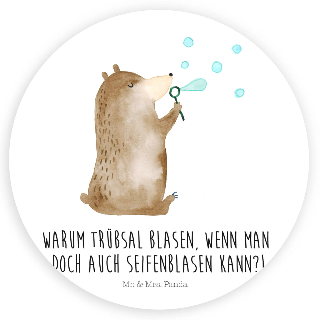 Rund Aufkleber Bär Seifenblasen Sticker, Aufkleber, Etikett, Bär, Teddy, Teddybär, Seifenblasen Bär Lustig Sein Glücklich Traurig Happy