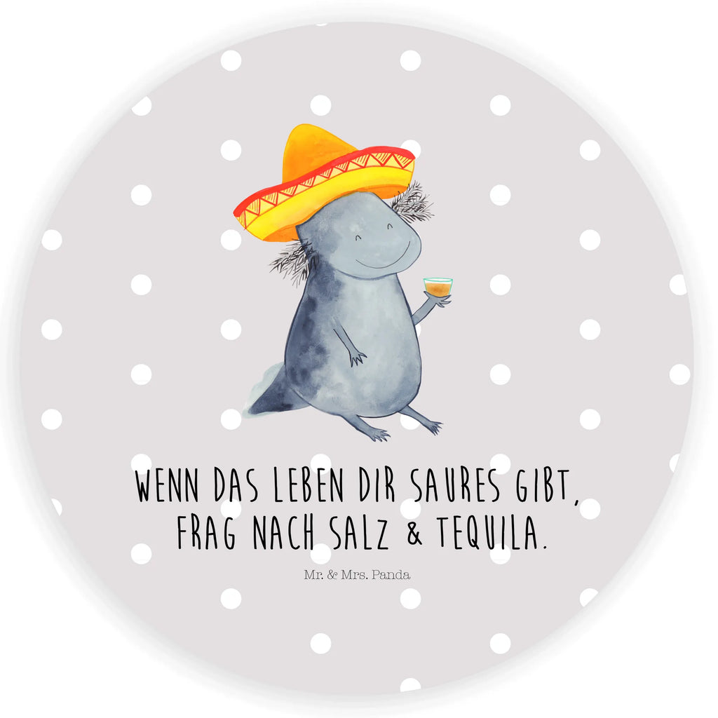 Rund Aufkleber Axolotl Tequila Sticker, Aufkleber, Etikett, Axolotl, Molch, Mexico, Mexiko, Sombrero, Zitrone, Tequila, Motivation, Spruch, Schwanzlurch, Lurch, Lurche, Axolot, Feuerdrache, Feuersalamander