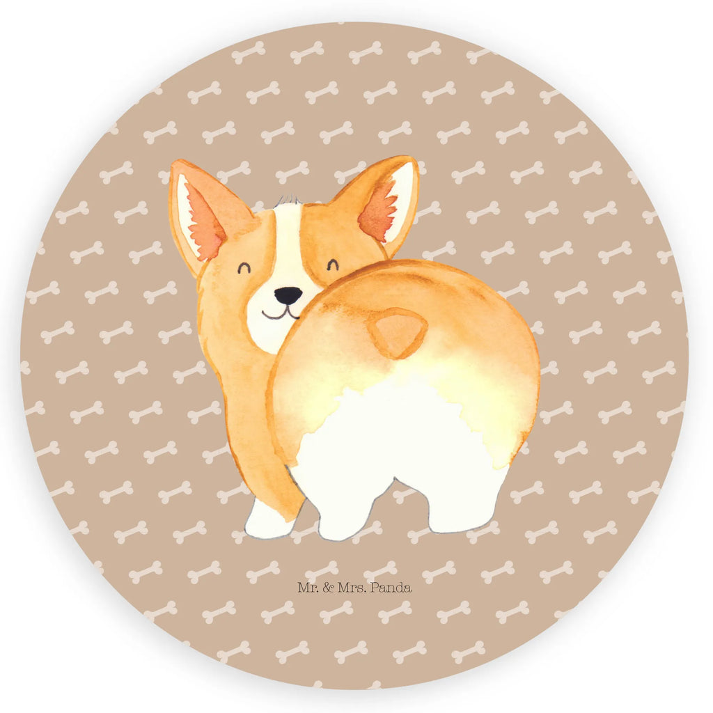 Rund Aufkleber Corgi Po Sticker, Aufkleber, Etikett, Hund, Hundemotiv, Haustier, Hunderasse, Tierliebhaber, Hundebesitzer, Sprüche, Corgie, Hundeliebe, Motivation, Selbstliebe, Spruch