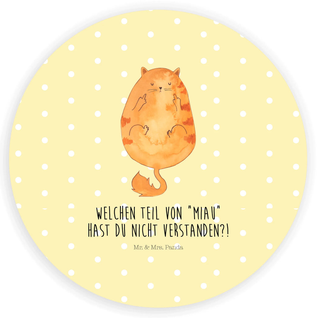 Rund Aufkleber Katze Mittelfinger Sticker, Aufkleber, Etikett, Katze, Katzenmotiv, Katzenfan, Katzendeko, Katzenfreund, Katzenliebhaber, Katzenprodukte, Katzenartikel, Katzenaccessoires, Katzensouvenirs, Katzenliebhaberprodukte, Katzenmotive, Katzen, Kater, Mietze, Cat, Cats