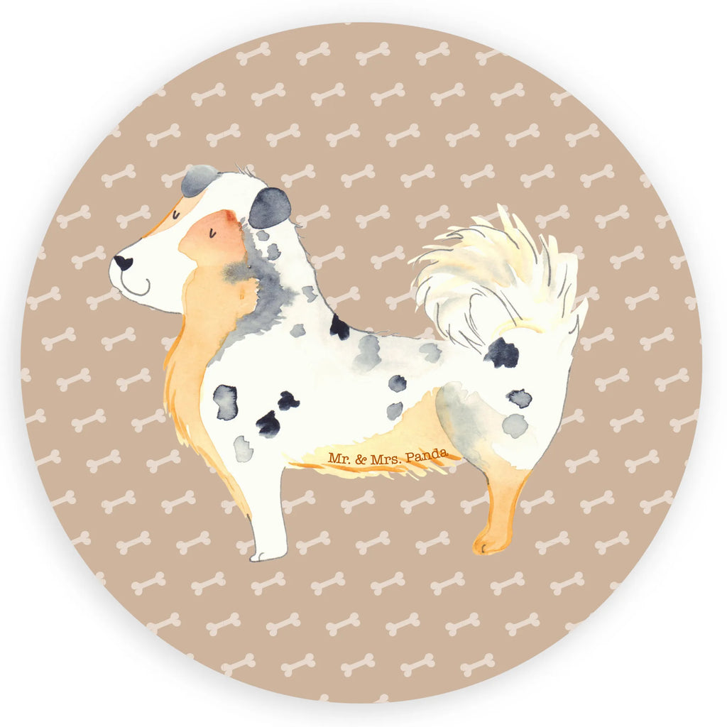 Rund Aufkleber Australien Shepherd Sticker, Aufkleber, Etikett, Hund, Hundemotiv, Haustier, Hunderasse, Tierliebhaber, Hundebesitzer, Sprüche, Australien Shepherd, Shepherd, Hundeliebe, Familienhund, Spruch