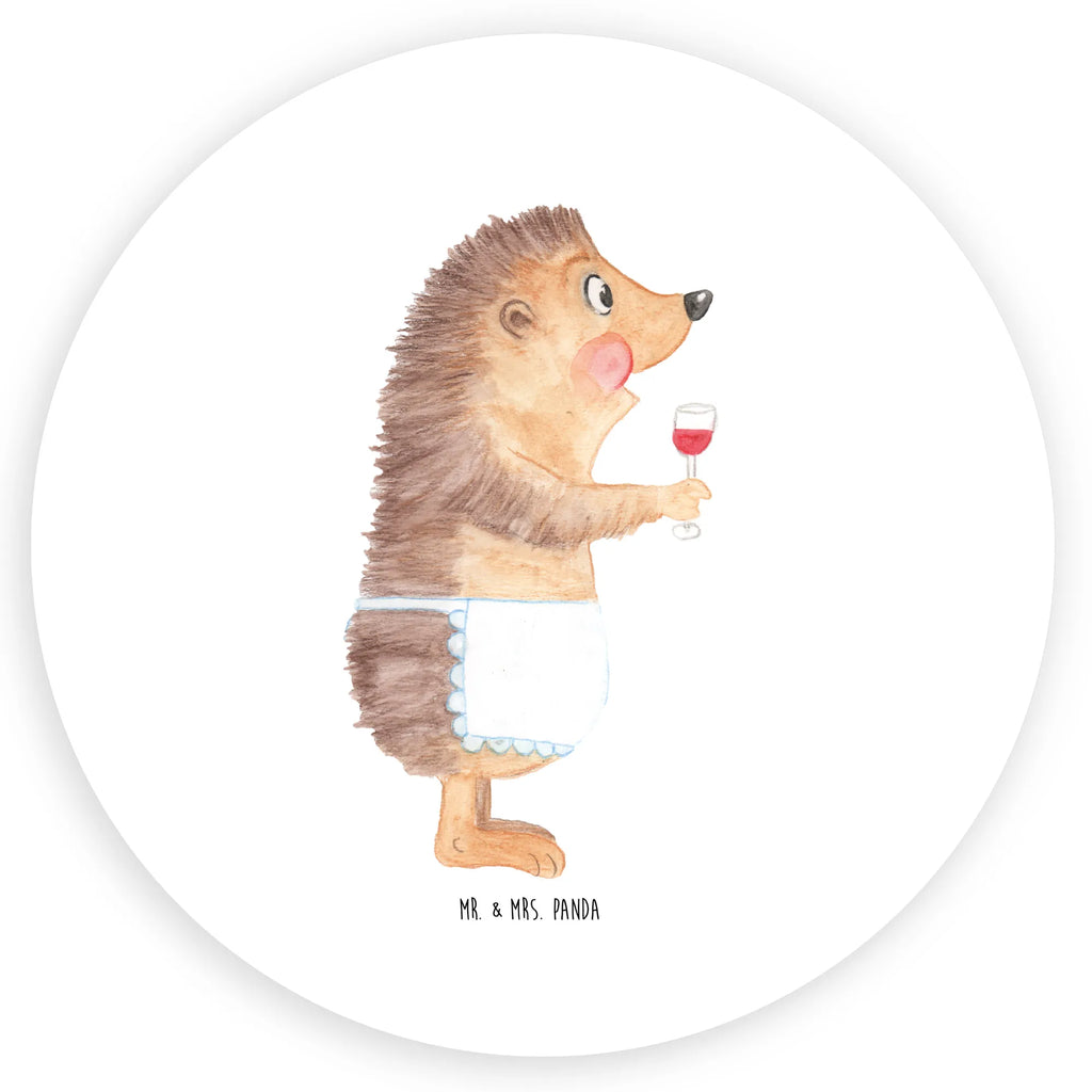 Rund Aufkleber Igel mit Wein Sticker, Aufkleber, Etikett, Tiermotive, Gute Laune, lustige Sprüche, Tiere, Wein Spruch, Igel, Geschenk Weintrinker, Geschenk Weinliebhaber, Wein Deko, Weinglas, Rotwein, Weißwein, Wein trinken