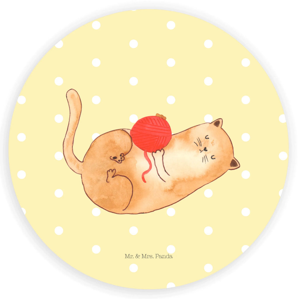 Rund Aufkleber Katzen Wollknäul Sticker, Aufkleber, Etikett, Katze, Katzenmotiv, Katzenfan, Katzendeko, Katzenfreund, Katzenliebhaber, Katzenprodukte, Katzenartikel, Katzenaccessoires, Katzensouvenirs, Katzenliebhaberprodukte, Katzenmotive, Katzen, Kater, Mietze, Cat, Cats, Katzenhalter, Katzenbesitzerin, Haustier, Wollknäuel, Wolle, Spielen, Spiel, verspielt