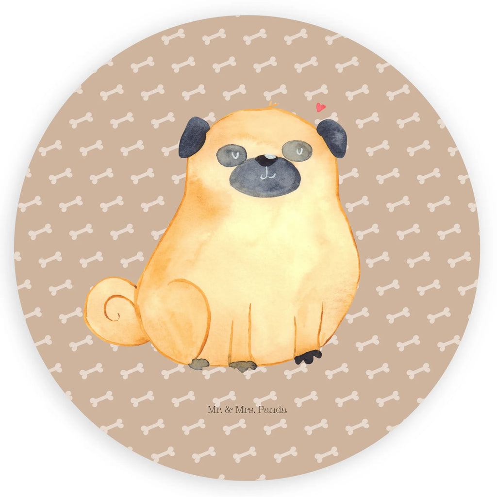 Rund Aufkleber Mops Sticker, Aufkleber, Etikett, Hund, Hundemotiv, Haustier, Hunderasse, Tierliebhaber, Hundebesitzer, Sprüche, Mops, Liebe, Hundeliebe