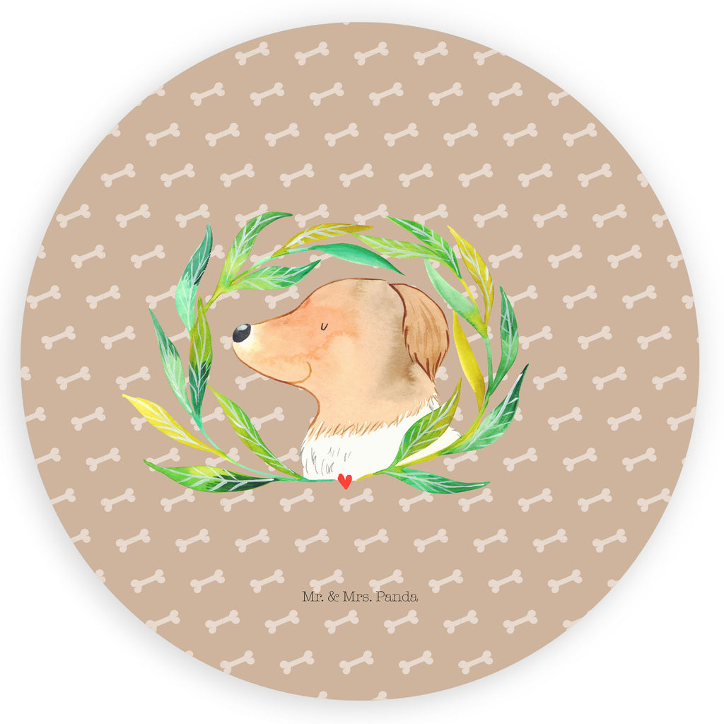 Rund Aufkleber Hund Ranke Sticker, Aufkleber, Etikett, Hund, Hundemotiv, Haustier, Hunderasse, Tierliebhaber, Hundebesitzer, Sprüche, Ranke, Therapie, Selbsttherapie, Hundeliebe, Hundeglück, Hunde