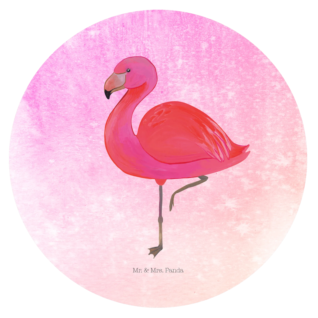 Rund Aufkleber Flamingo classic Sticker, Aufkleber, Etikett, Flamingo, Einzigartig, Selbstliebe, Stolz, ich, für mich, Spruch, Freundin, Freundinnen, Außenseiter, Sohn, Tochter, Geschwister