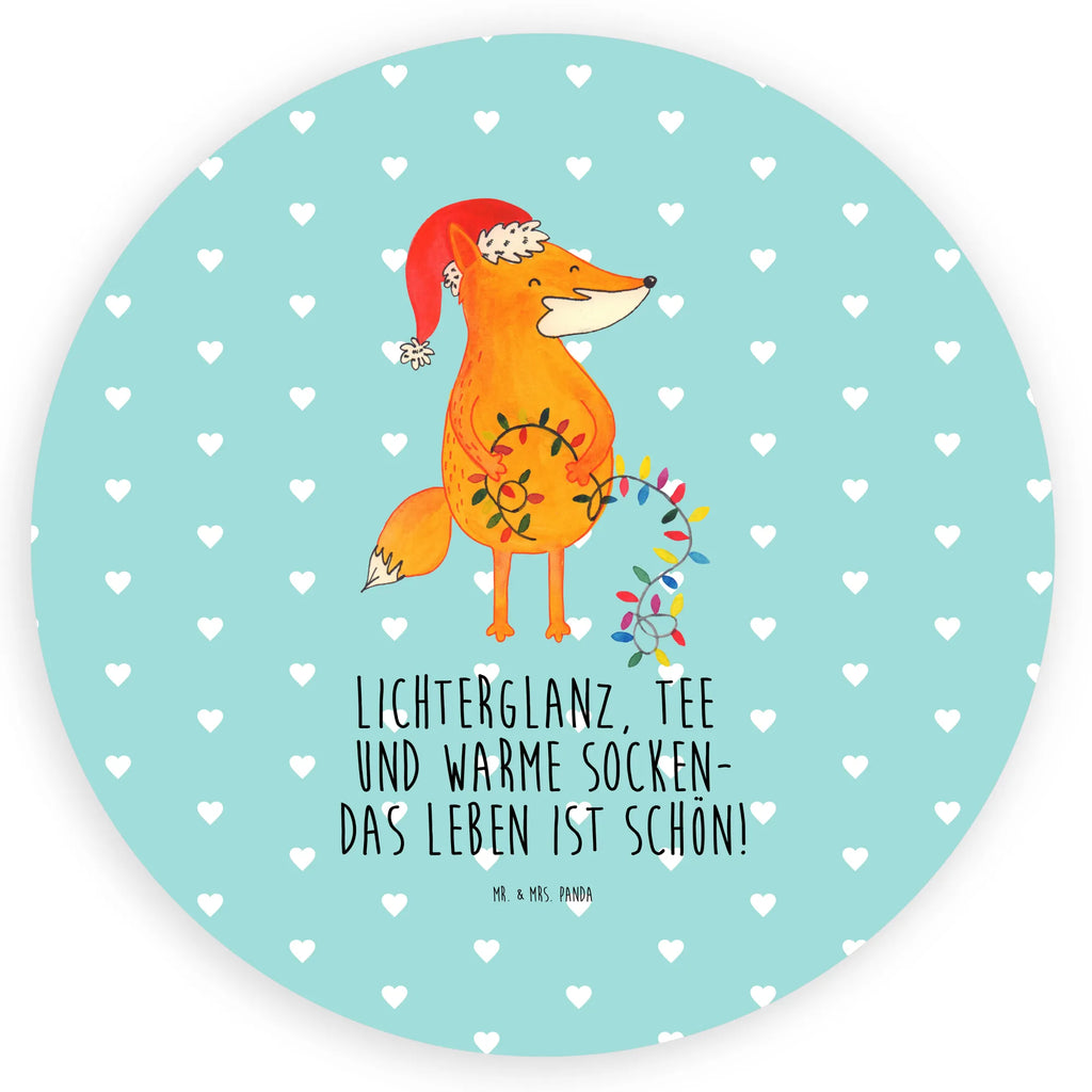 Rund Aufkleber Fuchs Weihnachten Sticker, Aufkleber, Etikett, Winter, Weihnachten, Weihnachtsdeko, Nikolaus, Advent, Heiligabend, Wintermotiv, Fuchs, Füchse, Spruch schön, Geschenk Weihnachten, Weihnachtsmann, Weihnachtszeit