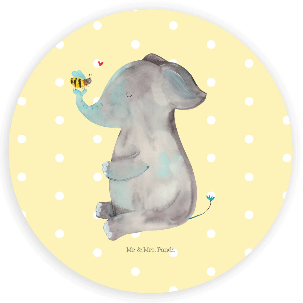 Rund Aufkleber Elefant Biene Sticker, Aufkleber, Etikett, Tiermotive, Gute Laune, lustige Sprüche, Tiere, Elefant, Biene, Liebe, Liebesbeweis, Jahrestag, Liebesgeschenk, Heiratsantrag, Hochzeitsgeschenk, Liebesspruch