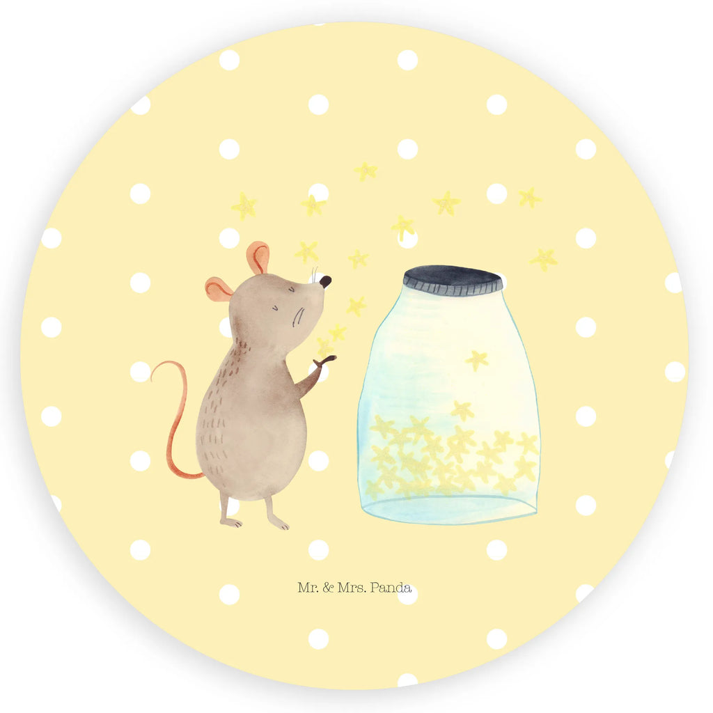 Rund Aufkleber Maus Sterne Sticker, Aufkleber, Etikett, Tiermotive, Gute Laune, lustige Sprüche, Tiere, Maus, Sterne, Wunsch, Kind, Taufe, Taufgeschenk, Geburt, Schwangerschaft, erstes Kind, Kindergeburtstag, Geburtstag, Hoffnung, Träume