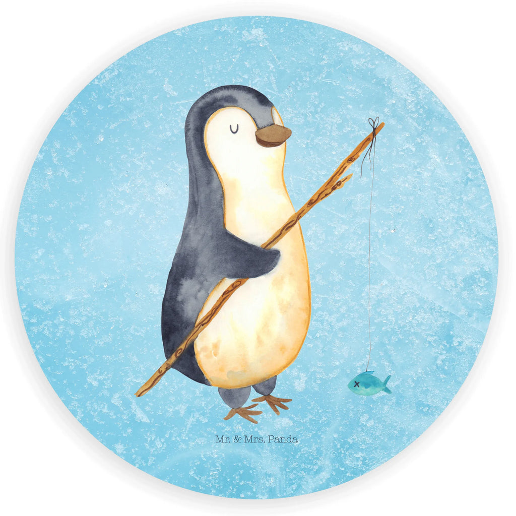 Rund Aufkleber Pinguin Angler Sticker, Aufkleber, Etikett, Pinguin, Pinguine, Angeln, Angler, Tagträume, Hobby, Plan, Planer, Tagesplan, Neustart, Motivation, Geschenk, Freundinnen, Geschenkidee, Urlaub, Wochenende