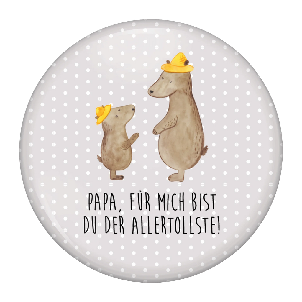 Button Bären mit Hut 50mm Button, Button, Pin, Anstecknadel, Familie, Vatertag, Muttertag, Bruder, Schwester, Mama, Papa, Oma, Opa, Bär, Bären, Vater, Papi, Paps, Dad, Daddy, Lieblingsmensch, Sohn, Söhne, Kind, Kinder, Vater-Sohn, Family, Vorbild