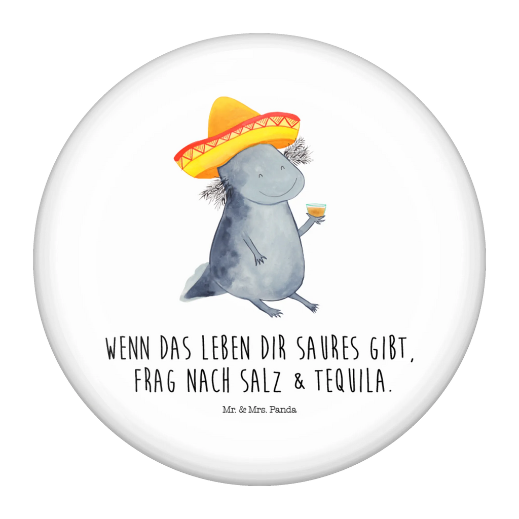 Button Axolotl Tequila 50mm Button, Button, Pin, Anstecknadel, Axolotl, Molch, Mexico, Mexiko, Sombrero, Zitrone, Tequila, Motivation, Spruch, Schwanzlurch, Lurch, Lurche, Axolot, Feuerdrache, Feuersalamander