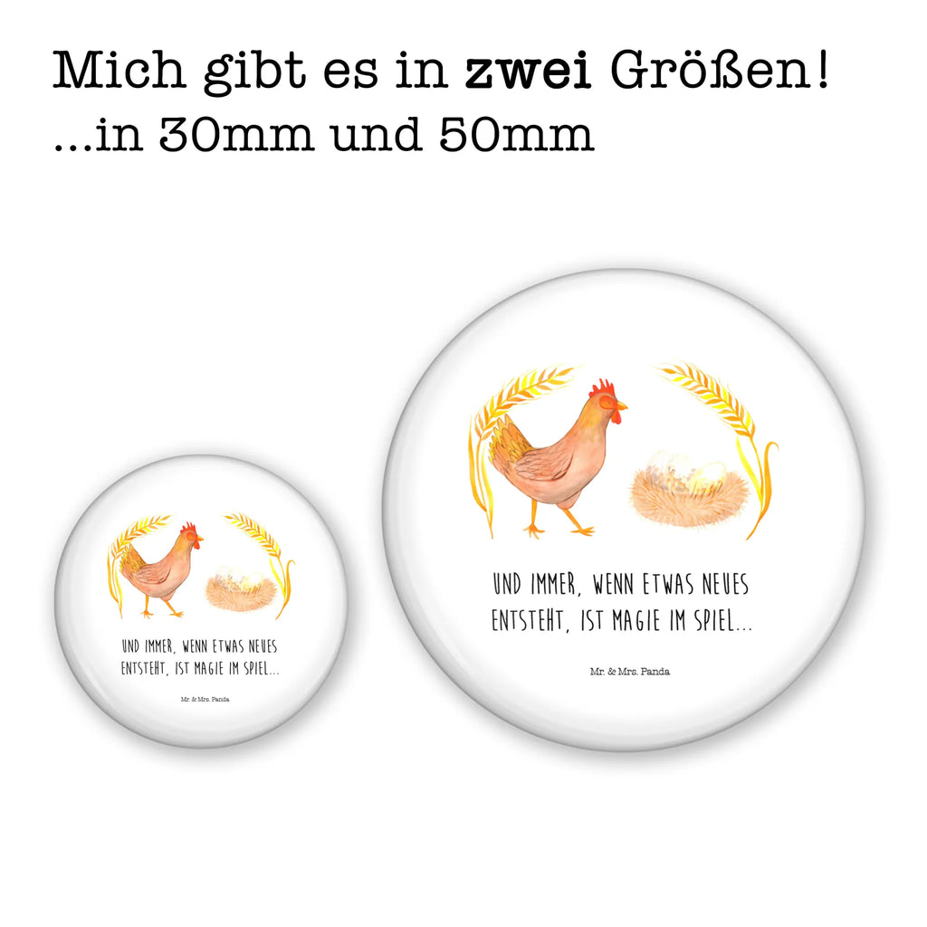 Button Huhn stolz 50mm Button, Button, Pin, Anstecknadel, Bauernhof, Hoftiere, Landwirt, Landwirtin, Hahn, Henne, Hühner, Eier, Hof, Landleben, Motivation, Geburt, Magie, Spruch, Schwangerschaft