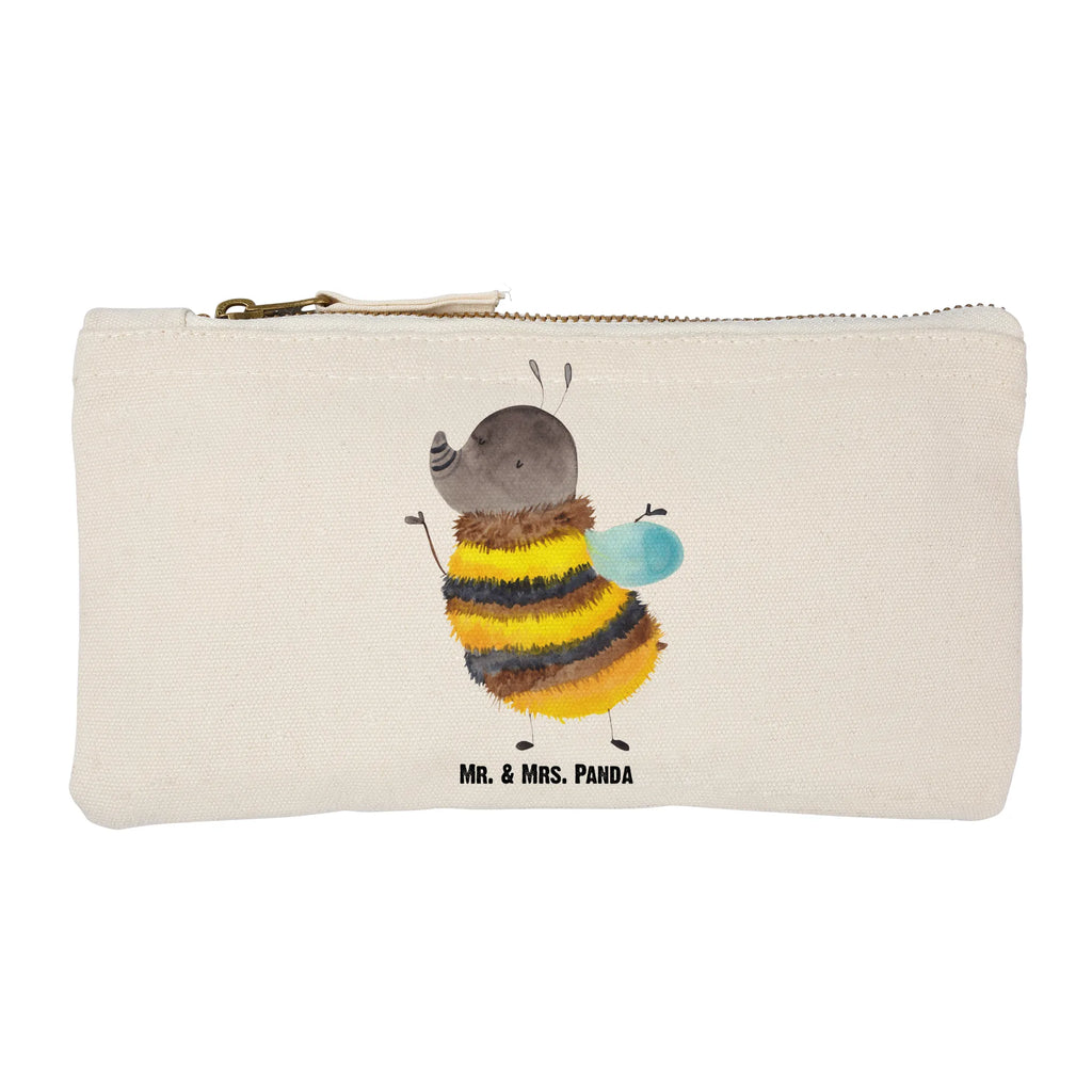 Schminktasche Hummel flauschig Schminktasche, Kosmetiktasche, Kosmetikbeutel, Stiftemäppchen, Etui, Federmappe, Makeup, XXL, Schminketui, Kosmetiketui, Schlamperetui, Tiermotive, Gute Laune, lustige Sprüche, Tiere, Hummel, Flauschig, Biene, Blume, Natur