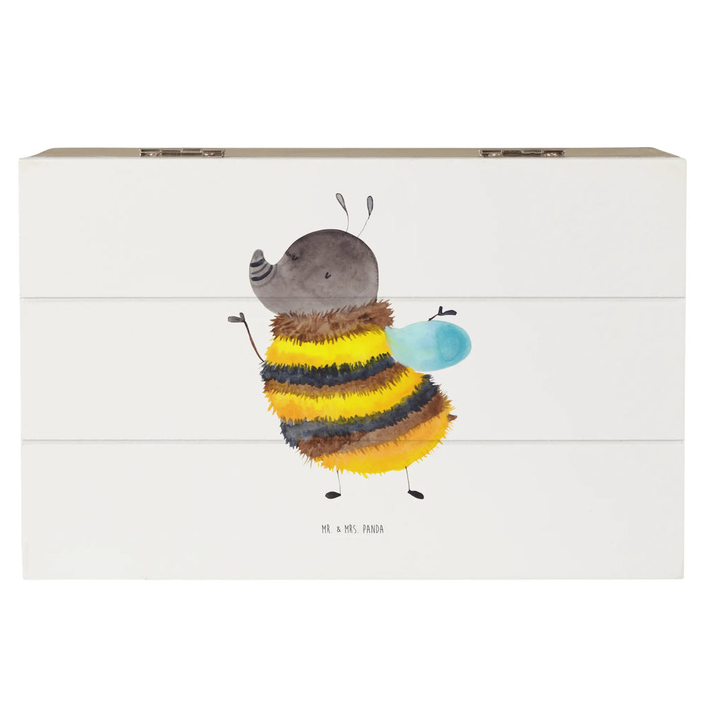 Holzkiste Hummel flauschig Holzkiste, Kiste, Schatzkiste, Truhe, Schatulle, XXL, Erinnerungsbox, Erinnerungskiste, Dekokiste, Aufbewahrungsbox, Geschenkbox, Geschenkdose, Tiermotive, Gute Laune, lustige Sprüche, Tiere, Hummel, Flauschig, Biene, Blume, Natur