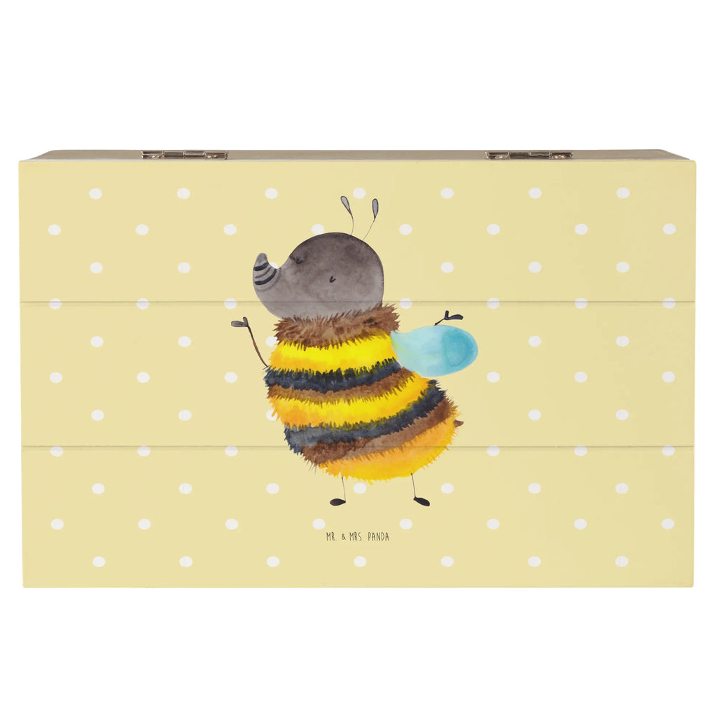 Holzkiste Hummel flauschig Holzkiste, Kiste, Schatzkiste, Truhe, Schatulle, XXL, Erinnerungsbox, Erinnerungskiste, Dekokiste, Aufbewahrungsbox, Geschenkbox, Geschenkdose, Tiermotive, Gute Laune, lustige Sprüche, Tiere, Hummel, Flauschig, Biene, Blume, Natur