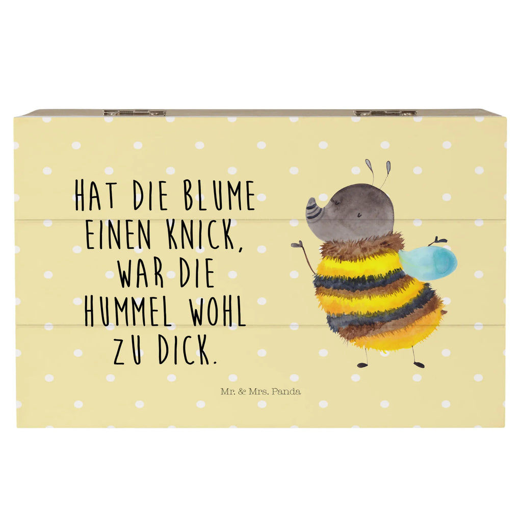 Holzkiste Hummel flauschig Holzkiste, Kiste, Schatzkiste, Truhe, Schatulle, XXL, Erinnerungsbox, Erinnerungskiste, Dekokiste, Aufbewahrungsbox, Geschenkbox, Geschenkdose, Tiermotive, Gute Laune, lustige Sprüche, Tiere, Hummel, Flauschig, Biene, Blume, Natur