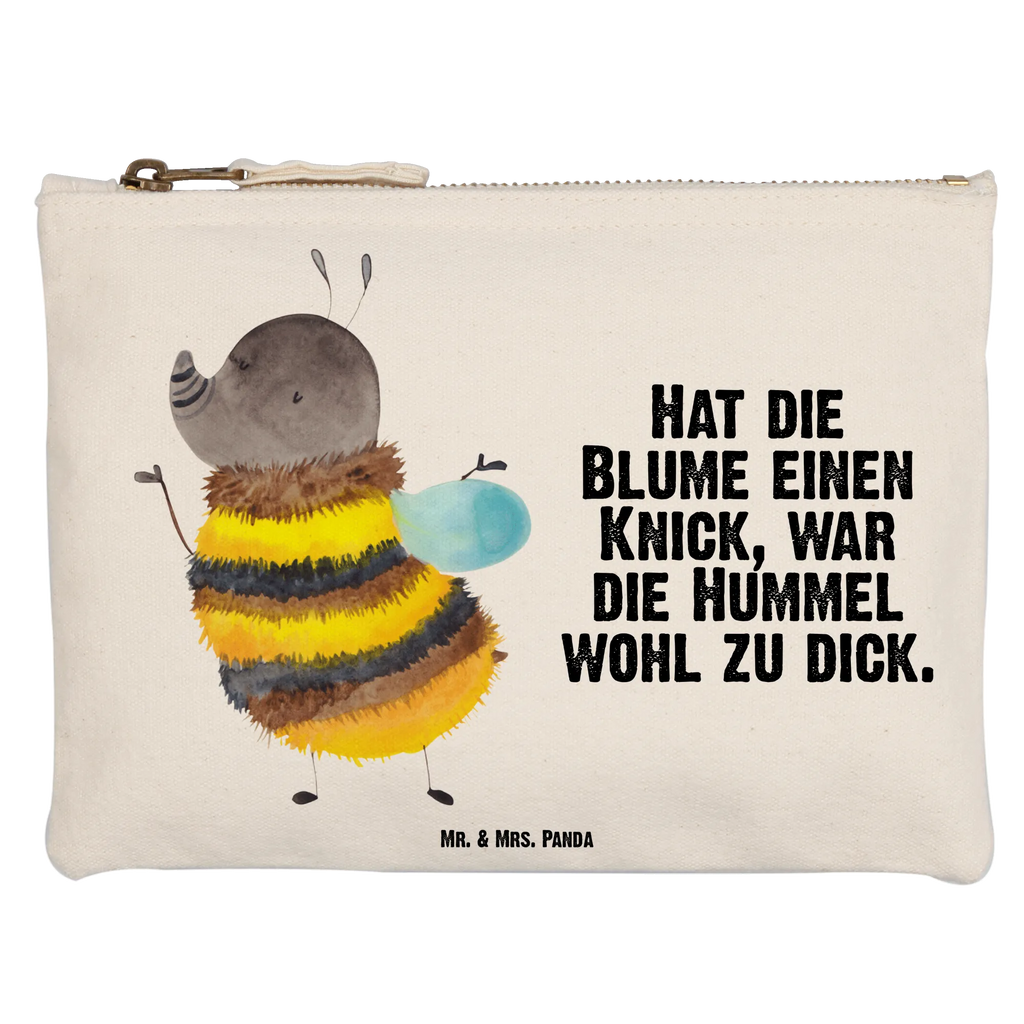 Schminktasche Hummel flauschig Schminktasche, Kosmetiktasche, Kosmetikbeutel, Stiftemäppchen, Etui, Federmappe, Makeup, XXL, Schminketui, Kosmetiketui, Schlamperetui, Tiermotive, Gute Laune, lustige Sprüche, Tiere, Hummel, Flauschig, Biene, Blume, Natur