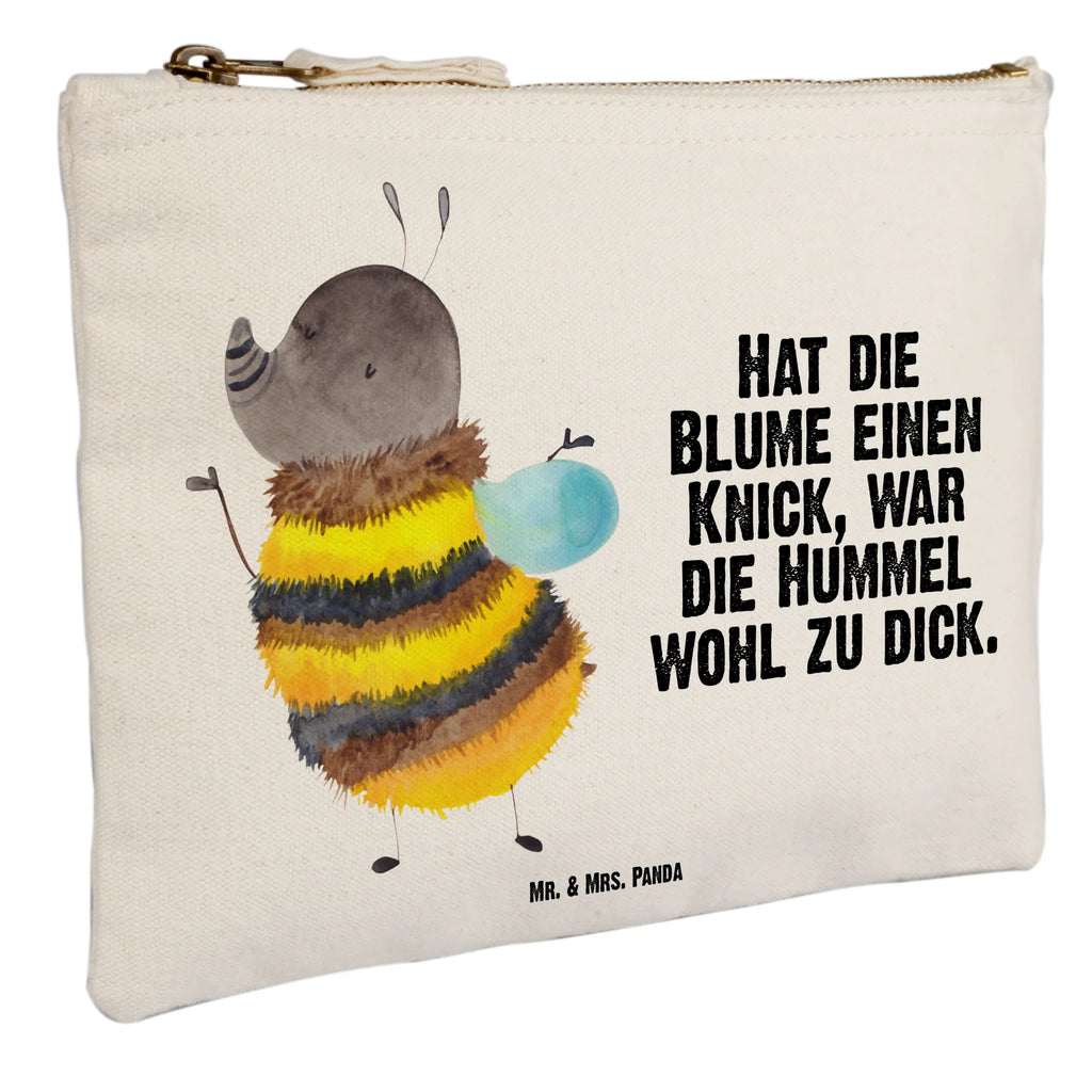 Schminktasche Hummel flauschig Schminktasche, Kosmetiktasche, Kosmetikbeutel, Stiftemäppchen, Etui, Federmappe, Makeup, XXL, Schminketui, Kosmetiketui, Schlamperetui, Tiermotive, Gute Laune, lustige Sprüche, Tiere, Hummel, Flauschig, Biene, Blume, Natur