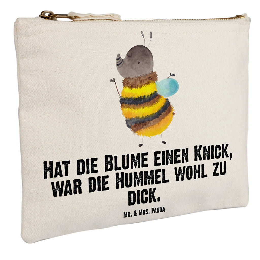 Schminktasche Hummel flauschig Schminktasche, Kosmetiktasche, Kosmetikbeutel, Stiftemäppchen, Etui, Federmappe, Makeup, XXL, Schminketui, Kosmetiketui, Schlamperetui, Tiermotive, Gute Laune, lustige Sprüche, Tiere, Hummel, Flauschig, Biene, Blume, Natur