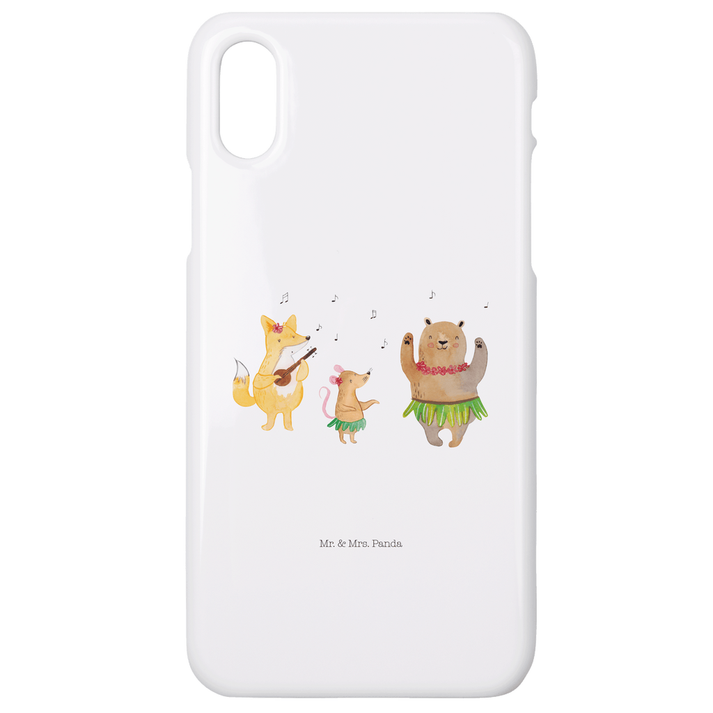 Handyhülle Waldtiere Aloha Handyhülle, Handycover, Cover, Handy, Hülle, Iphone 10, Iphone X, Tiermotive, Gute Laune, lustige Sprüche, Tiere, Wald, Waldtiere, Musik, Aloha, Bär, Hase, Igel, Tanzen, Leben, Lachen