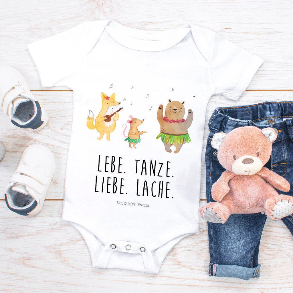 Organic Baby Body forest animals Aloha Babykleidung, Babystrampler, Strampler, Wickelbody, Baby Erstausstattung, Junge, Mädchen, Tiermotive, Gute Laune, lustige Sprüche, Tiere, Wald, Waldtiere, Musik, Aloha, Bär, Hase, Igel, Tanzen, Leben, Lachen