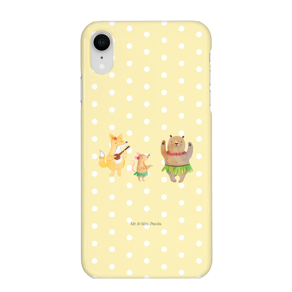 Handyhülle Waldtiere Aloha Handyhülle, Handycover, Cover, Handy, Hülle, Iphone 10, Iphone X, Tiermotive, Gute Laune, lustige Sprüche, Tiere, Wald, Waldtiere, Musik, Aloha, Bär, Hase, Igel, Tanzen, Leben, Lachen