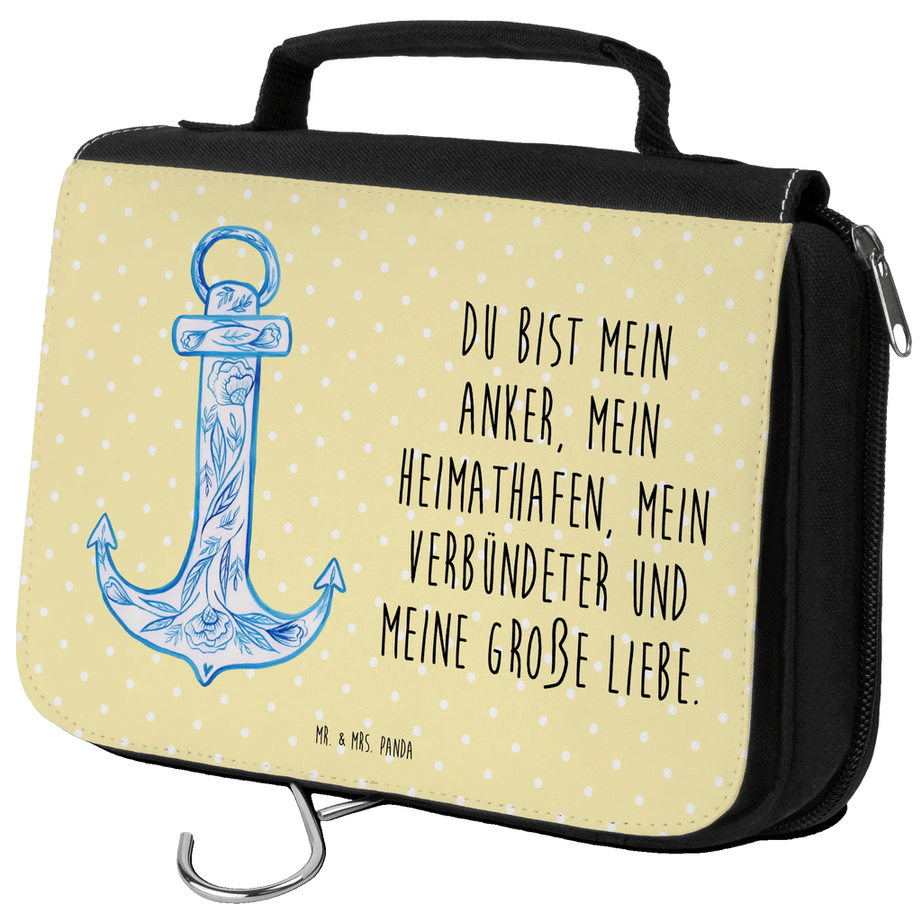 Kulturbeutel Anker Blau Kulturbeutel, Zum Aufhängen, Waschtasche, Kosmetiktasche, Damen, Herren, Aufbewahrungstasche, Schminktasche, Kosmetikbeutel, Organizer, Kulturtasche, Schminkutensil, Tiermotive, Gute Laune, lustige Sprüche, Tiere