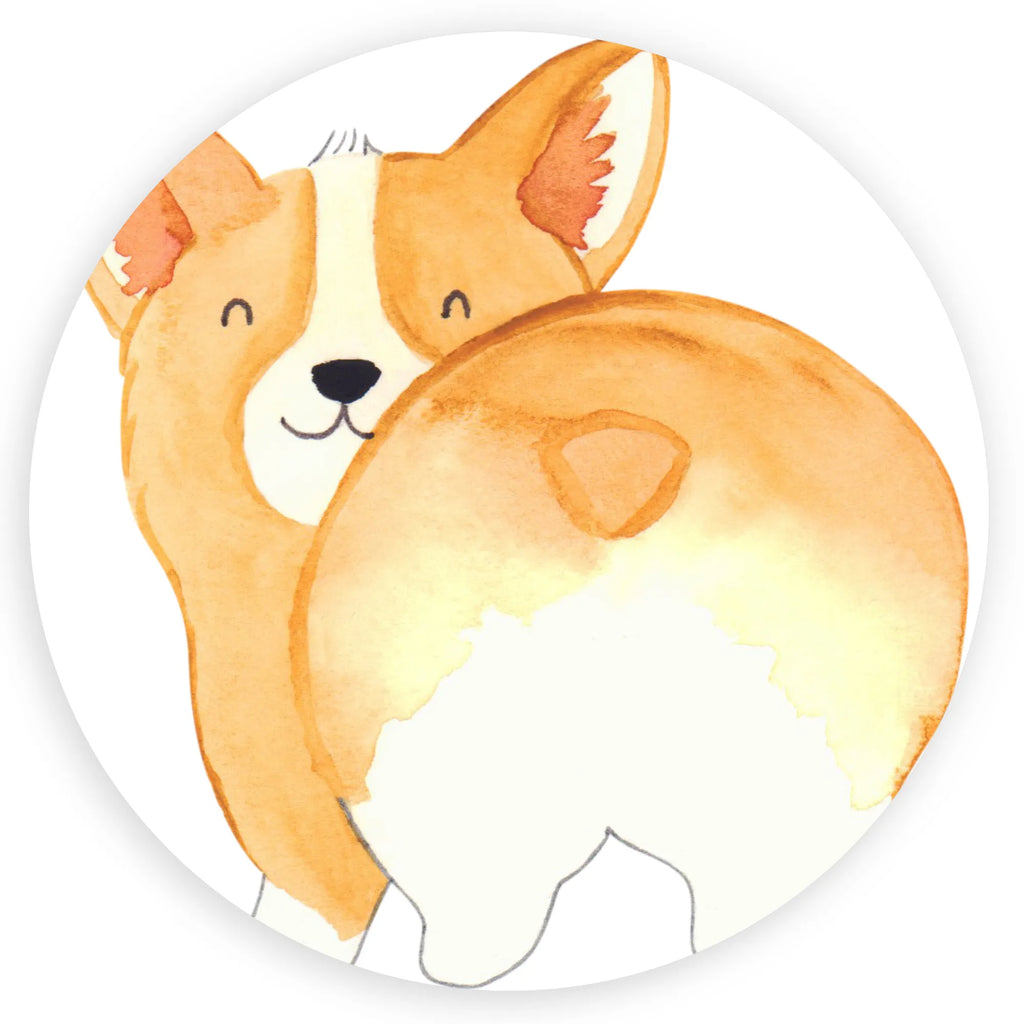 Rund Aufkleber Corgi Po Sticker, Aufkleber, Etikett, Hund, Hundemotiv, Haustier, Hunderasse, Tierliebhaber, Hundebesitzer, Sprüche, Corgie, Hundeliebe, Motivation, Selbstliebe, Spruch