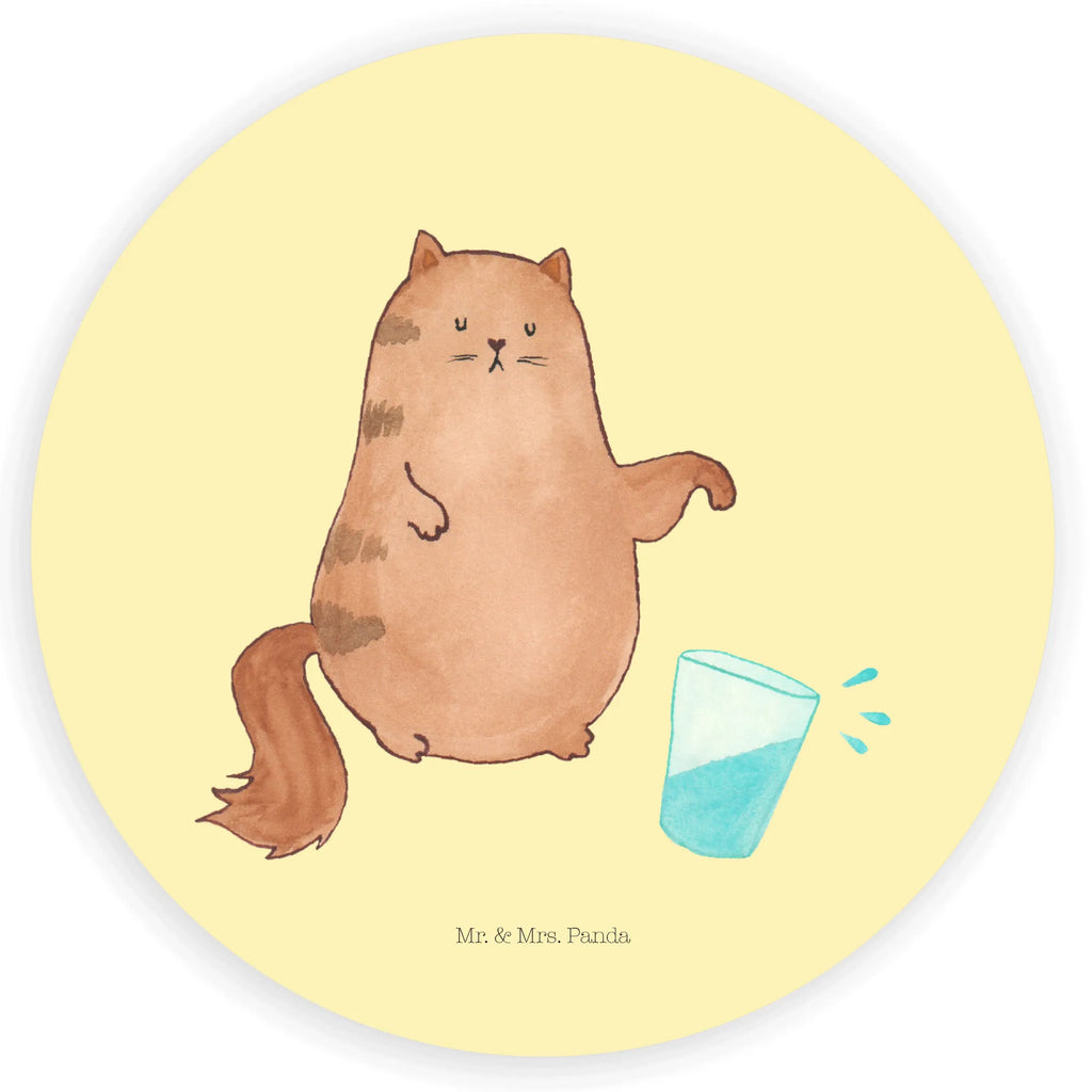 Rund Aufkleber Katze Wasserglas Sticker, Aufkleber, Etikett, Katze, Katzenmotiv, Katzenfan, Katzendeko, Katzenfreund, Katzenliebhaber, Katzenprodukte, Katzenartikel, Katzenaccessoires, Katzensouvenirs, Katzenliebhaberprodukte, Katzenmotive, Katzen, Kater, Mietze, Cat, Cats, Katzenhalter, Katzenbesitzerin, Haustier, Wasser, Glas