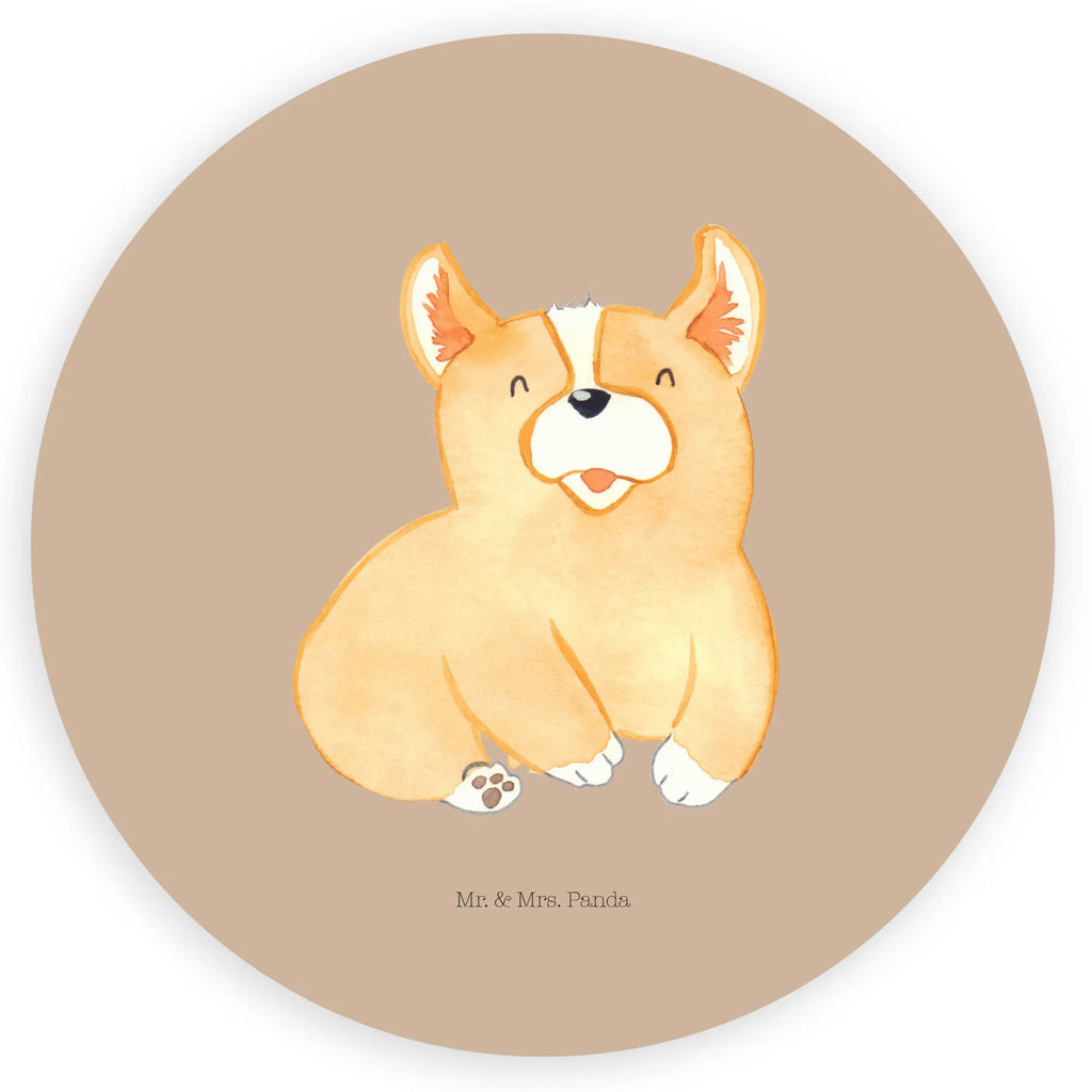 Rund Aufkleber Corgie Sticker, Aufkleber, Etikett, Hund, Hundemotiv, Haustier, Hunderasse, Tierliebhaber, Hundebesitzer, Sprüche, Corgie, Welsh Corgie Pembroke, britisch, Motivation, Spruch, Hundespruch, Lebensfreude