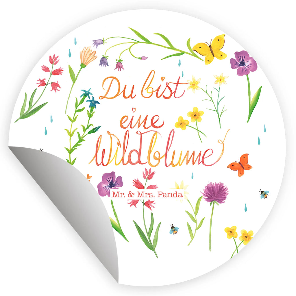 Rund Aufkleber Du bist eine Wildblume Sticker, Aufkleber, Etikett, Kinder, rund, Blumen Deko, Frühlings Deko, Sommer Deko, Dekoration, positive Botschaft, Naturliebhaber, Outdoor, Natur, Abenteuer, Wildblume, wild, Geschenk Frauen, Geschenk Freundin, Kompliment, Blumen Motiv, Jahrestag, Natur Motiv, Hochzeitstag