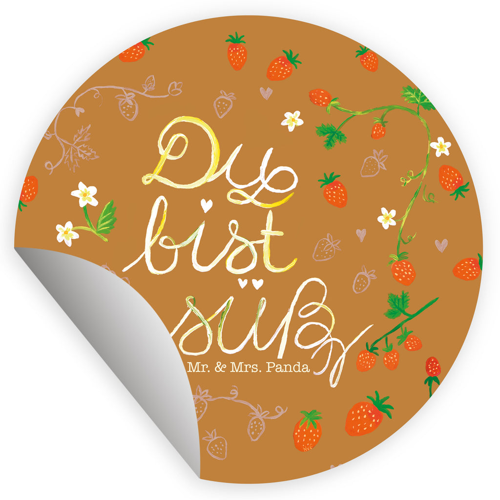 Rund Aufkleber Erdbeeren Du bist süß Sticker, Aufkleber, Etikett, Blumen Deko, Frühlings Deko, Sommer Deko, Dekoration, positive Botschaft, Naturliebhaber, Outdoor, Natur, Abenteuer, Erdbeere, süß, Du bist süß, Liebe Spruch, Liebe Zitat, Kompliment, Geschenk Freundin, Jahrestag, Geschenk Partner, Deko