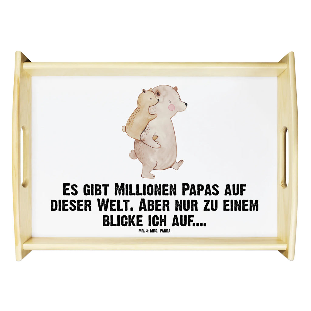 Serviertablett Papa Bär Serviertablett, Tablett, Holztablett, Küchentablett, Dekotablett, Frühstückstablett, Familie, Vatertag, Muttertag, Bruder, Schwester, Mama, Papa, Oma, Opa, Geschenk, Vater, Papi, Vati, Onkel, Geburtstag