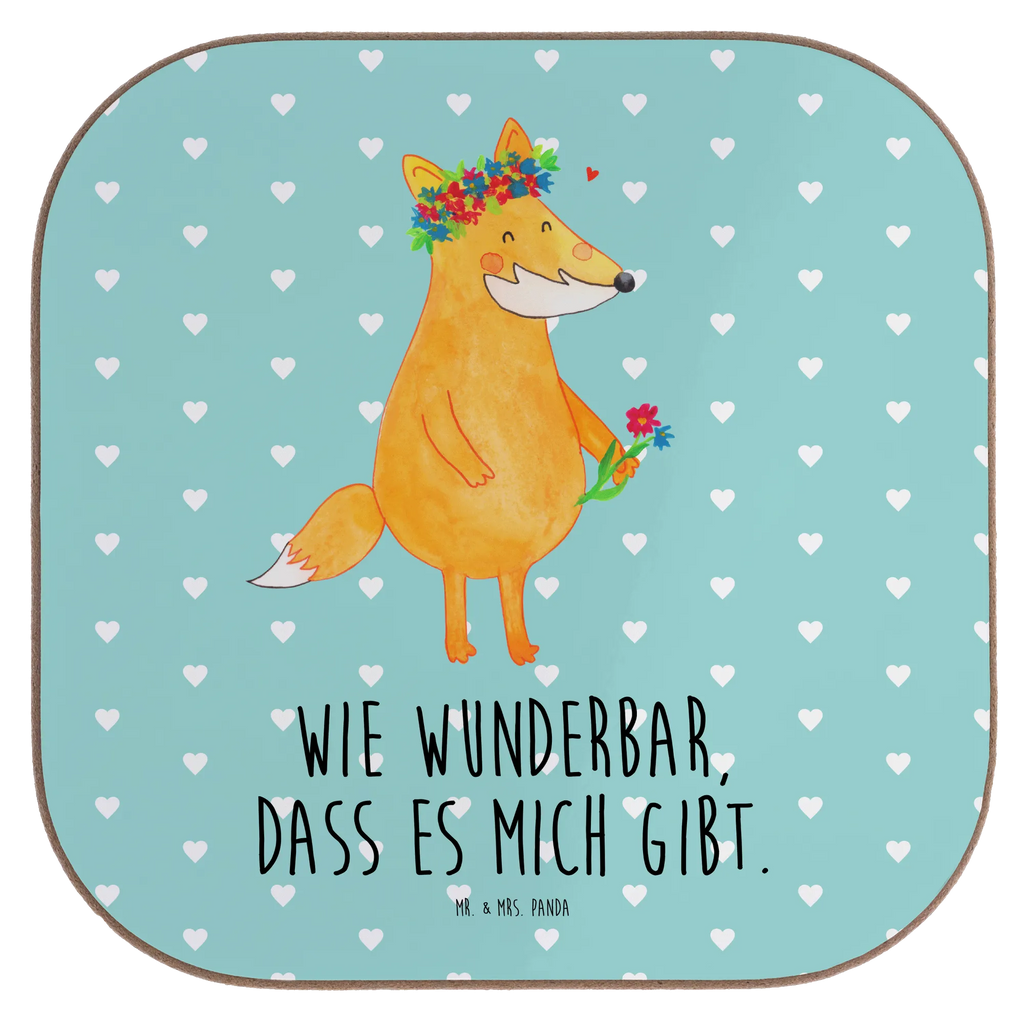 Quadratische Untersetzer Fuchs Blumenliebe Untersetzer, Bierdeckel, Glasuntersetzer, Untersetzer Gläser, Getränkeuntersetzer, Untersetzer aus Holz, Untersetzer für Gläser, Korkuntersetzer, Untersetzer Holz, Holzuntersetzer, Tassen Untersetzer, Untersetzer Design, Fuchs, Füchse, Fox, Liebe, Freundin, Fuchsmädchen, Blumenmädchen, Freundinnen, Liebesbeweis, Blume, Blumen, Motivation, Freude, ich, mich, Selbstliebe