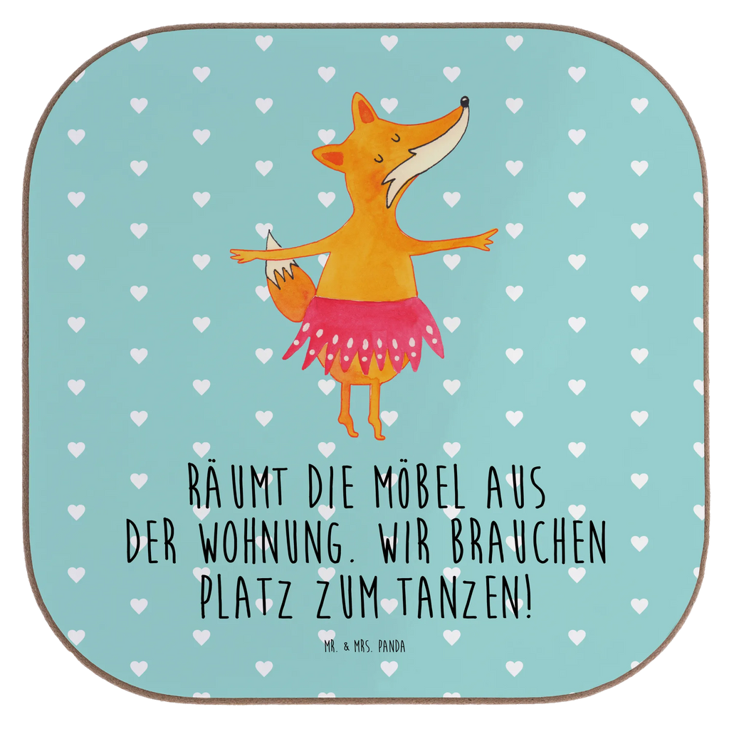 Quadratische Untersetzer Fuchs Ballerina Untersetzer, Bierdeckel, Glasuntersetzer, Untersetzer Gläser, Getränkeuntersetzer, Untersetzer aus Holz, Untersetzer für Gläser, Korkuntersetzer, Untersetzer Holz, Holzuntersetzer, Tassen Untersetzer, Untersetzer Design, Fuchs, Fuchs Spruch, Füchse, Füchsin, Ballerina, Ballett, Tänzerin, Tanzen, Party, Einladung, Geburtstag