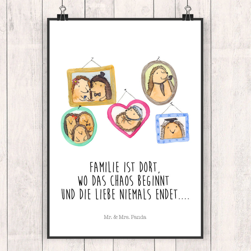 Poster Igel Familie Poster, Wandposter, Bild, Wanddeko, Küchenposter, Kinderposter, Wanddeko Bild, Raumdekoration, Wanddekoration, Handgemaltes Poster, Mr. & Mrs. Panda Poster, Designposter, Kunstdruck, Posterdruck, Familie, Vatertag, Muttertag, Bruder, Schwester, Mama, Papa, Oma, Opa, Liebe, Igel, Bilder, Zusammenhalt, Glück