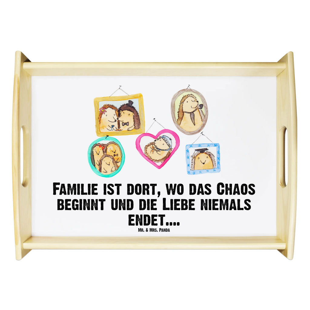 Serviertablett Igel Familie Serviertablett, Tablett, Holztablett, Küchentablett, Dekotablett, Frühstückstablett, Familie, Vatertag, Muttertag, Bruder, Schwester, Mama, Papa, Oma, Opa, Liebe, Igel, Bilder, Zusammenhalt, Glück