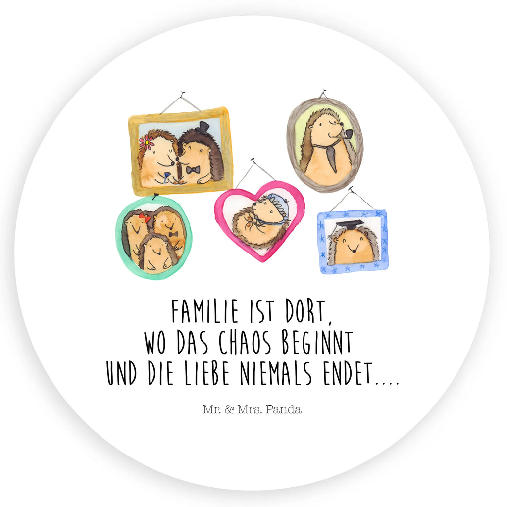 Rund Aufkleber Igel Familie Sticker, Aufkleber, Etikett, Familie, Vatertag, Muttertag, Bruder, Schwester, Mama, Papa, Oma, Opa, Liebe, Igel, Bilder, Zusammenhalt, Glück