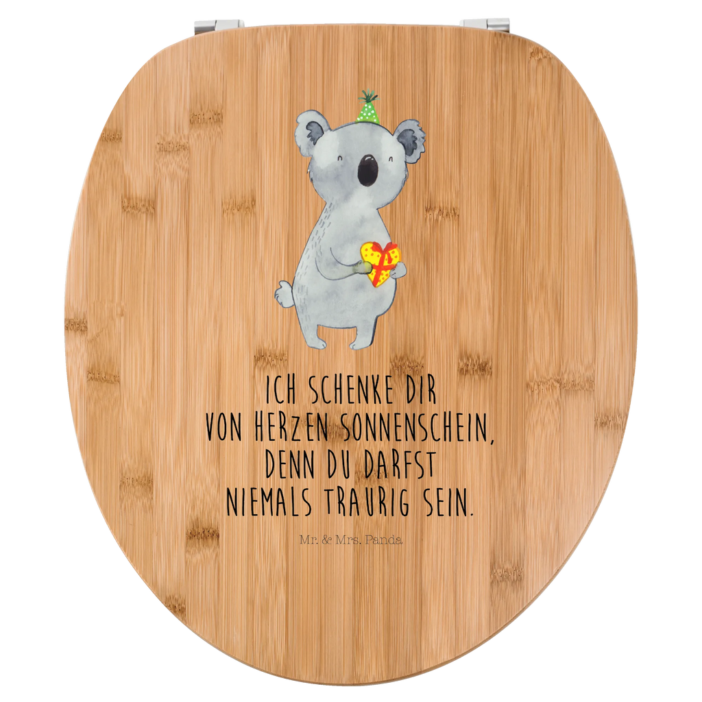 Motiv WC Sitz Koala Geschenk Klobrille, Klodeckel, Toilettendeckel, WC-Sitz, Toilette, Koala, Koalabär, Geschenk, Geburtstag, Party