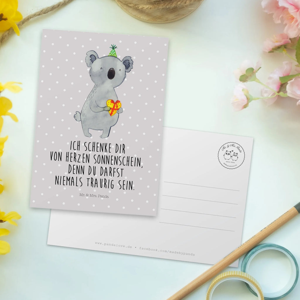 Postkarte Koala Geschenk Postkarte, Karte, Geschenkkarte, Grußkarte, Einladung, Ansichtskarte, Geburtstagskarte, Einladungskarte, Dankeskarte, Ansichtskarten, Einladung Geburtstag, Einladungskarten Geburtstag, Koala, Koalabär, Geschenk, Geburtstag, Party