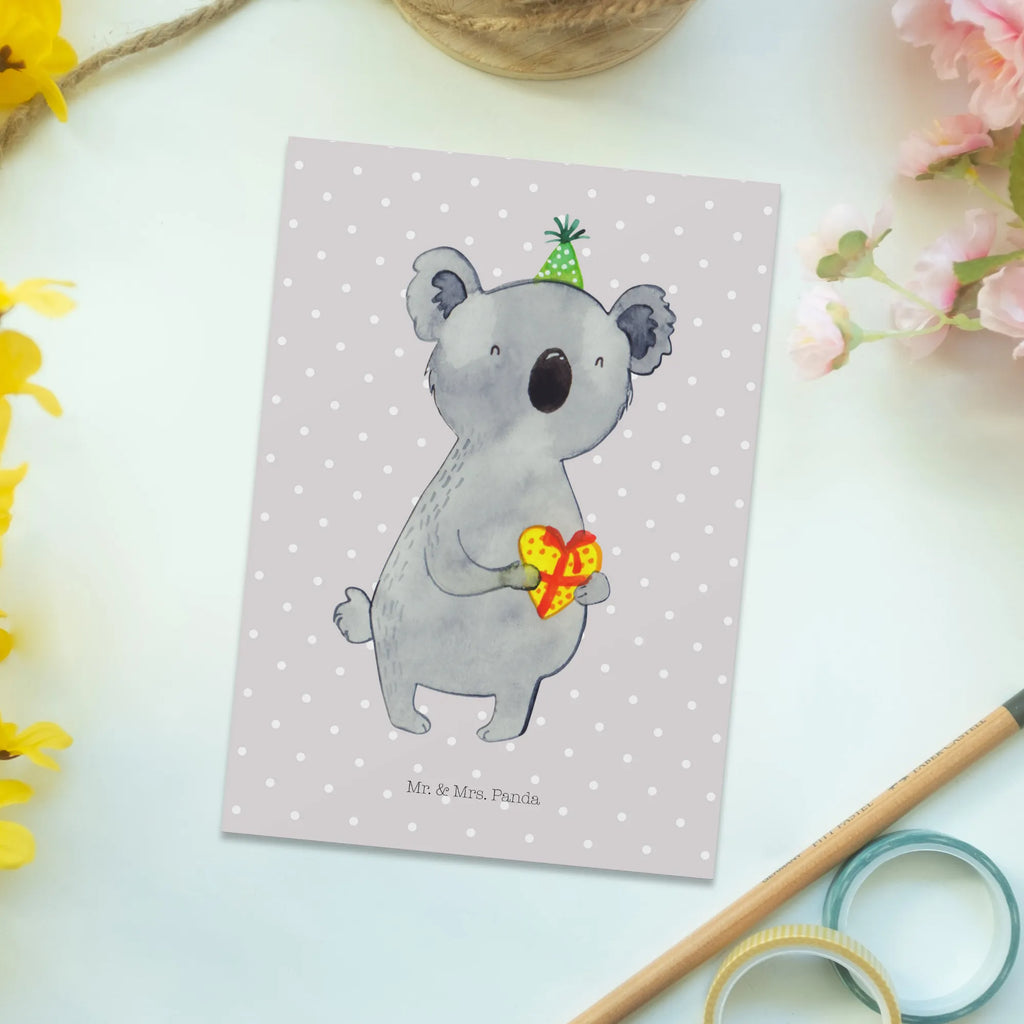 Postkarte Koala Geschenk Postkarte, Karte, Geschenkkarte, Grußkarte, Einladung, Ansichtskarte, Geburtstagskarte, Einladungskarte, Dankeskarte, Ansichtskarten, Einladung Geburtstag, Einladungskarten Geburtstag, Koala, Koalabär, Geschenk, Geburtstag, Party